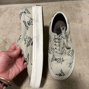 Adult Cartoon Print Sneakers